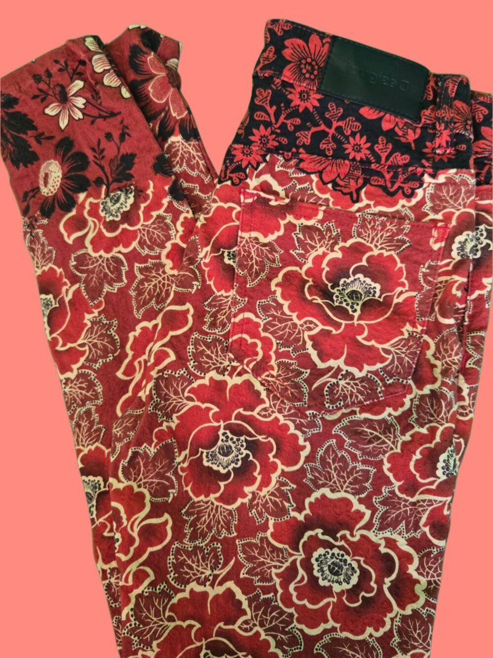 Desigual Floral Pant | Pantalon à motif floral